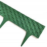 Palisada decorativa aspect ratan montare usoara 20x82 cm verde